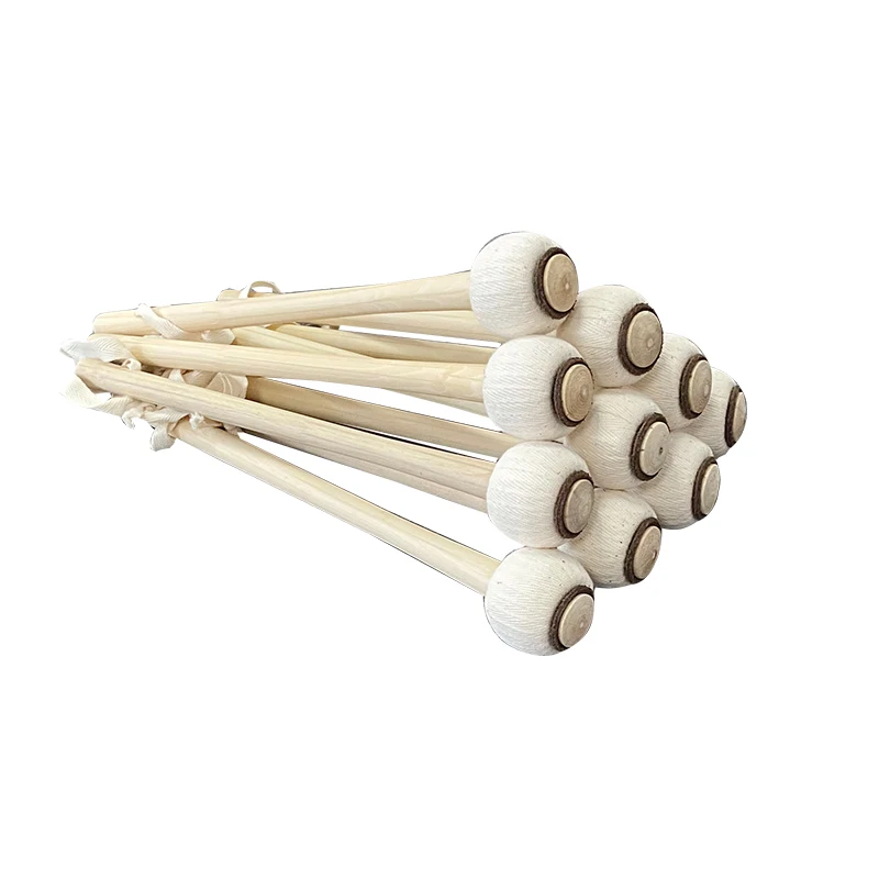 Wholesale low price high quality Six wooden gongs and hammers drum sticks wooden handle