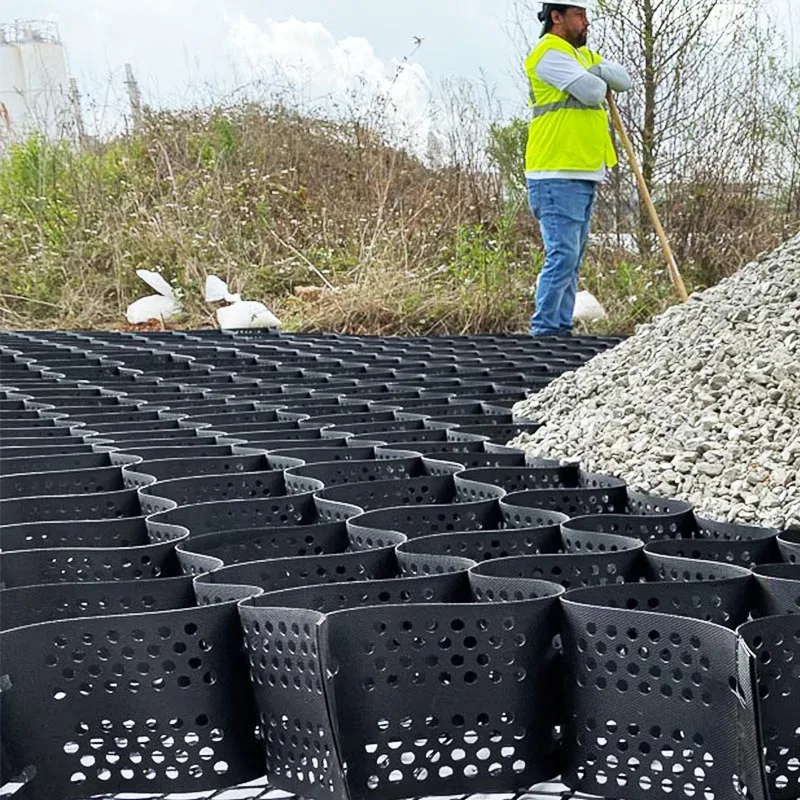 HDPE Geocell Gravel Grid Driveway Geocell for Soil Stabilization