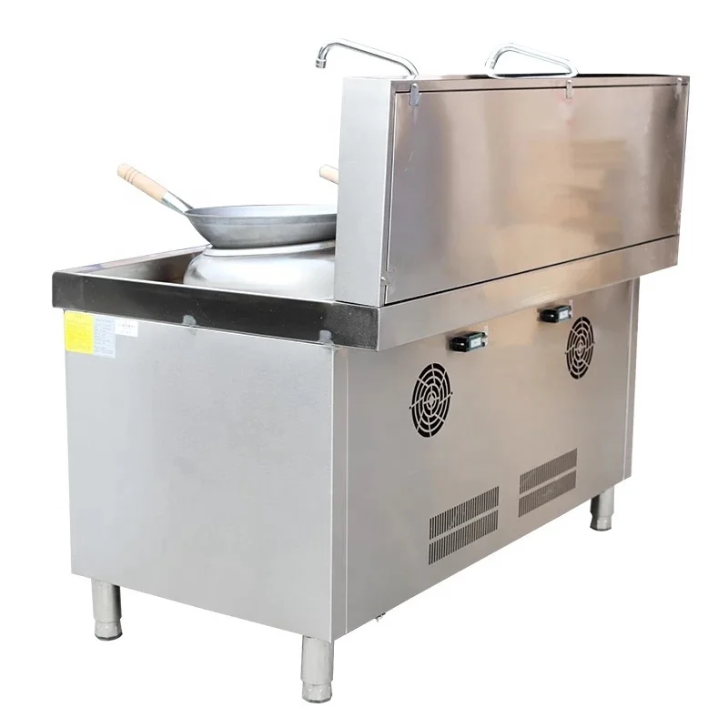 
hight power 380V 8KW stainless mobile heavy commercial kitchen equipment for cooking 