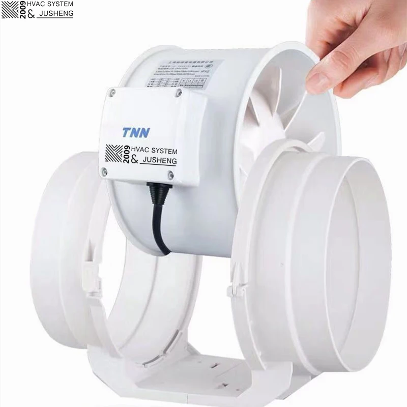 Upgraded 2020 Ventilation System For Grow Tent 10 Inch 250mm EC In-line Mixed Flow Fan Exhausted Fans