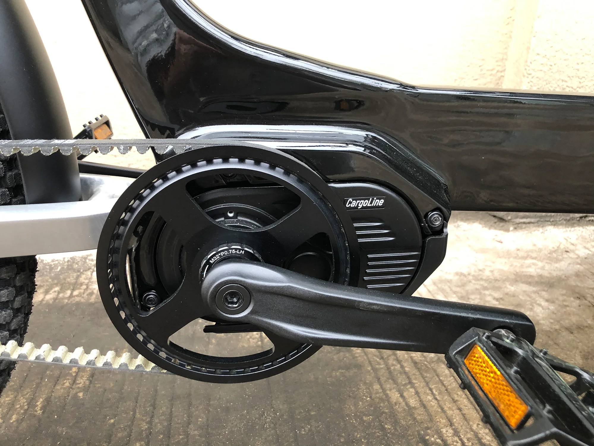 Electric bike 3 wheels cargo for bike  EU standard ebike e-cargo EPP box electric cargo bike frame for family carry kids