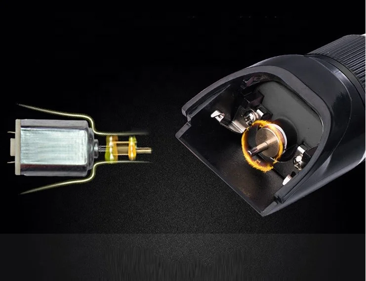 Hand Held Metal Facial Trimmer Hair Rechargeable Professional Electric Hair Trimmers For Men