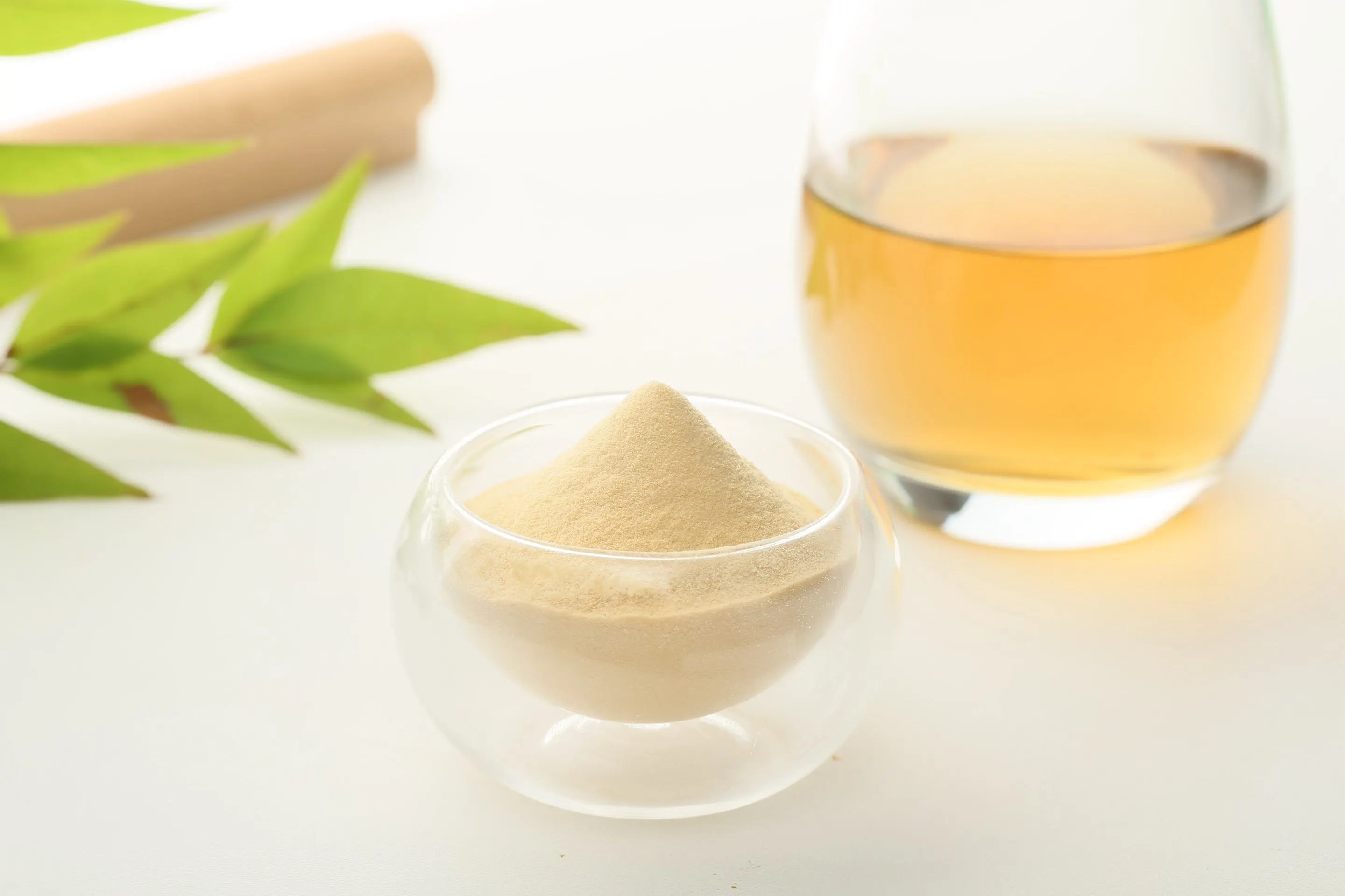 Wholesale Factory Supply  Organic Instant Green Tea Powder for Beverages