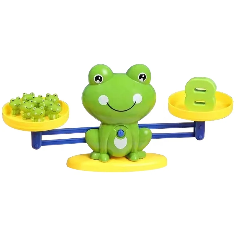 Child Digital Frog Balance Early Education Educational Toy Intellectual Development Baby Cognitive Logical Thinking Training