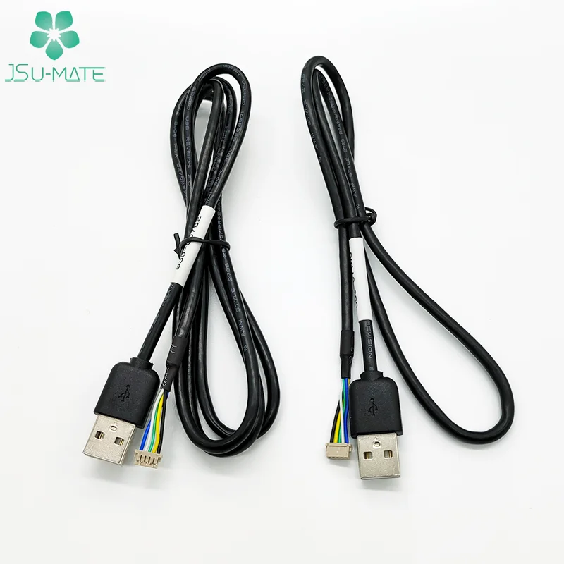 Изготовленный на заказ USB A до JST PH XH GH SH EH возраст 2 3 4 5 контактный разъем кабеля для PCB кабели Pin кабель