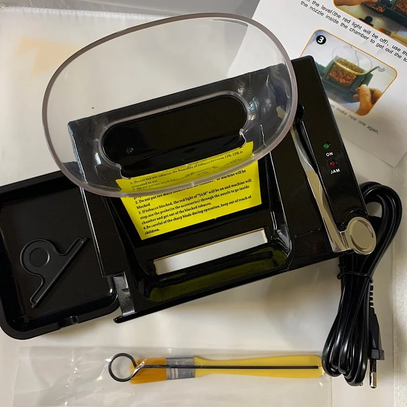 6.5mm Slim Cigarette Rolling Machine Electric Automatic Tobacco Injector Maker Roller