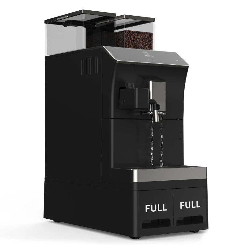 Mcilpoog Automatic Coffee Machine With Grinder And Espresso Maker In One