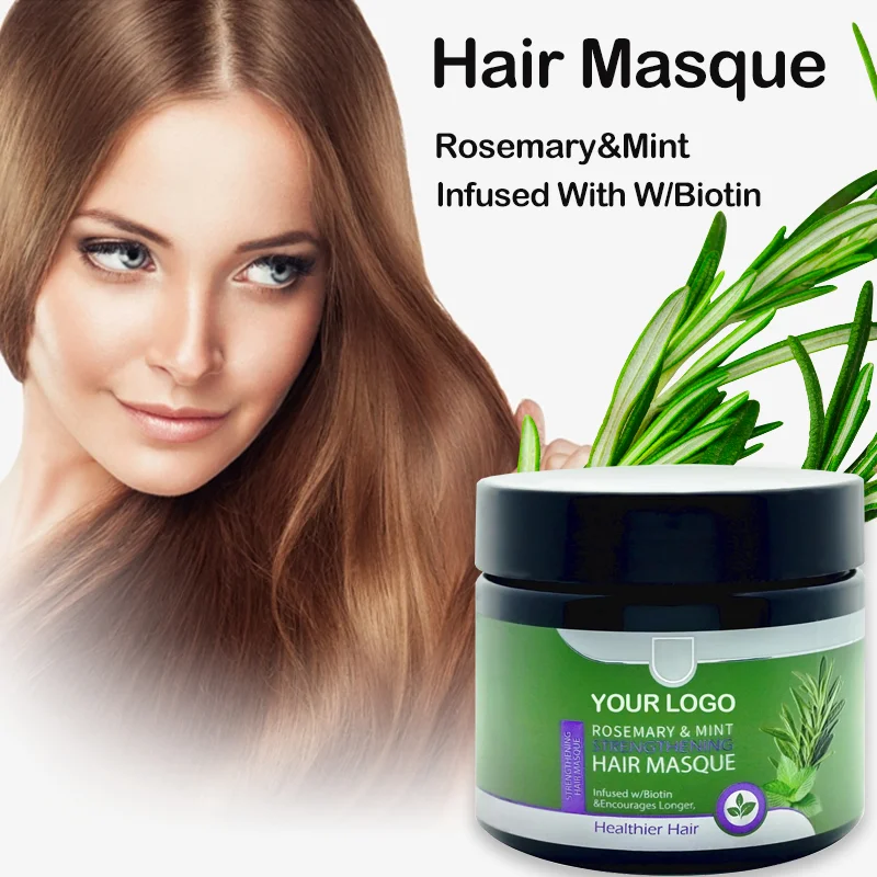 Factory Price Rosemary Mint Hair Mask Strengthening Hair Treatment Mask for Thinning Hair