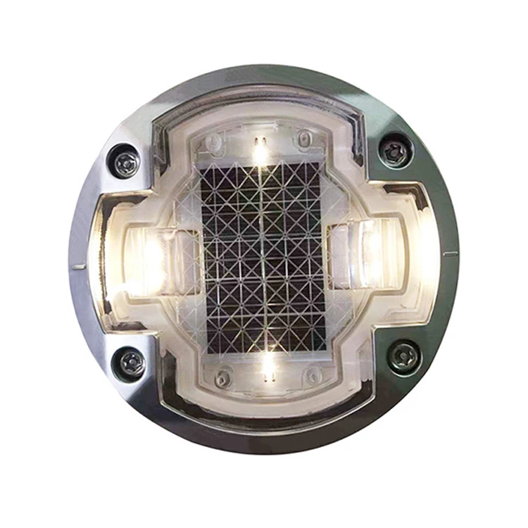 Driveway Marker Barricade Light Led Aluminum Cat Eye G105 Solar Road
