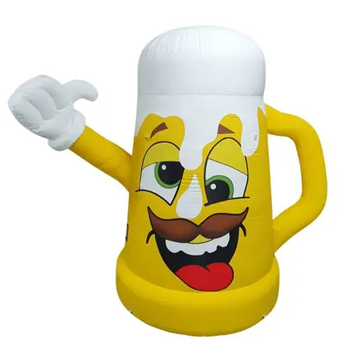 Unique inflatable Flower man/flower bearer Galante Gozer for birthday men or birthday women Inflatable Dutch doll with flowers