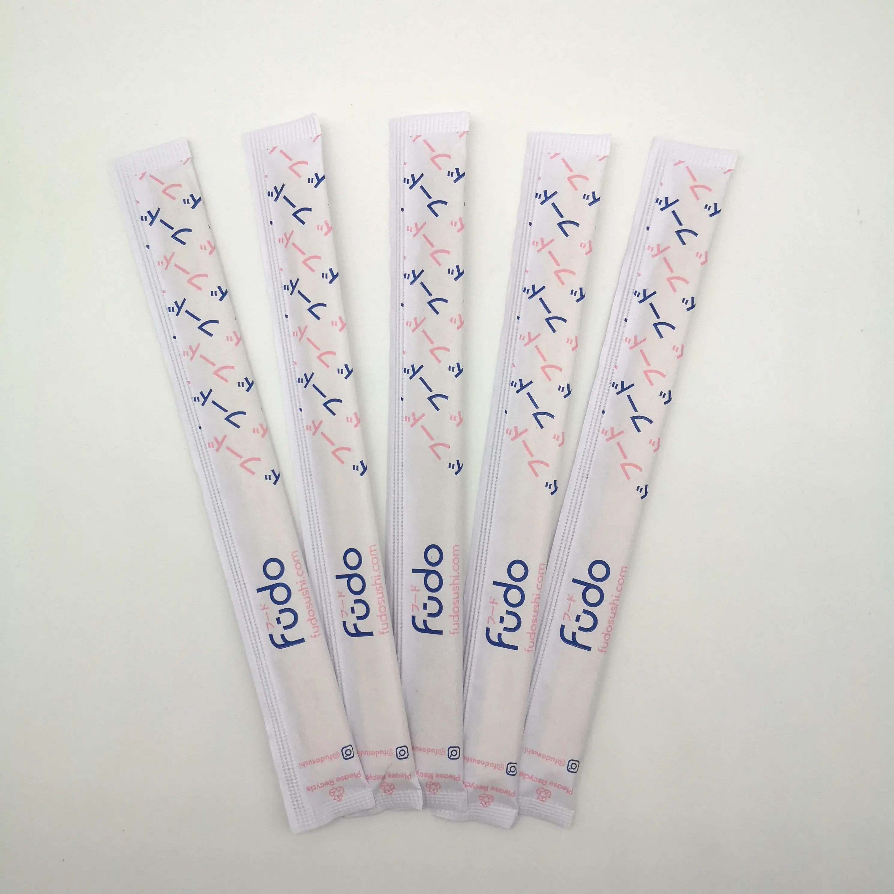 Factory wholesale paper sleeves wrapped disposable chopsticks bamboo chopsticks for sushi