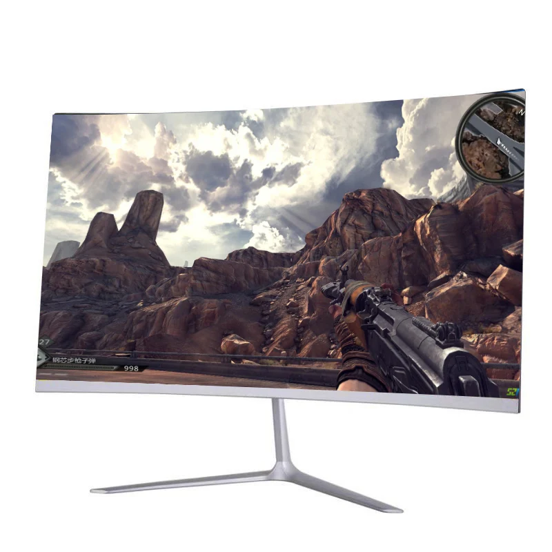  Игровой светодиодный ПК 1080p СВЕТОДИОДНЫЙ монитор с изогнутым экраном 238