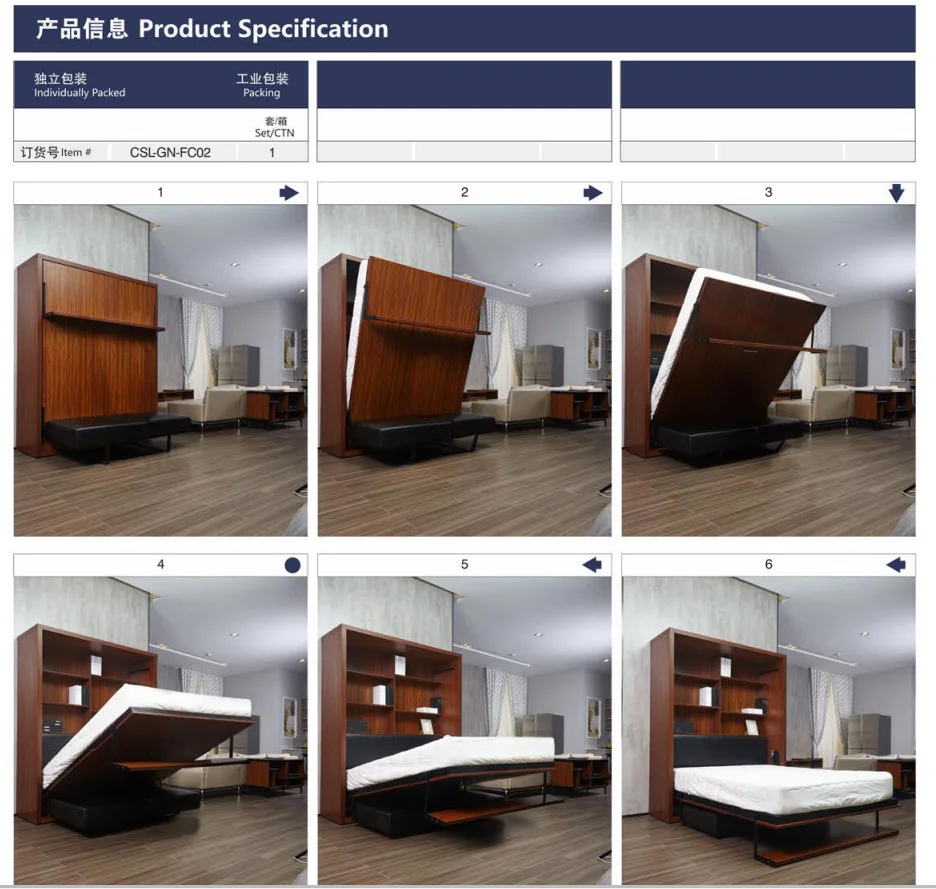 
cabinet murphy hidden bed mechanism wall bed mechanism 