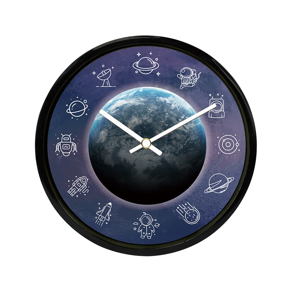 
 Часы The Universe 2021, новый продукт, пластиковые настенные часы, Подвесные часы, украшение для дома  