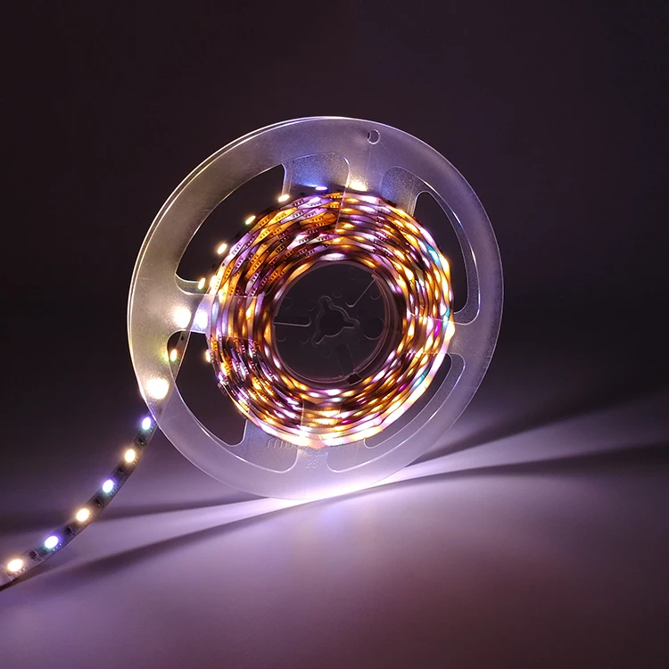 Linear LED strip on flexible PCB with original 3M self-adhesive tape on the back