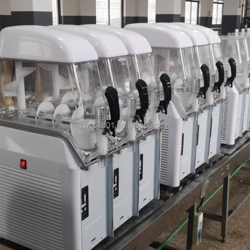 Low-priced  12-liter three-cylinder slush machine frozen beverage dispenser slush machine commercial