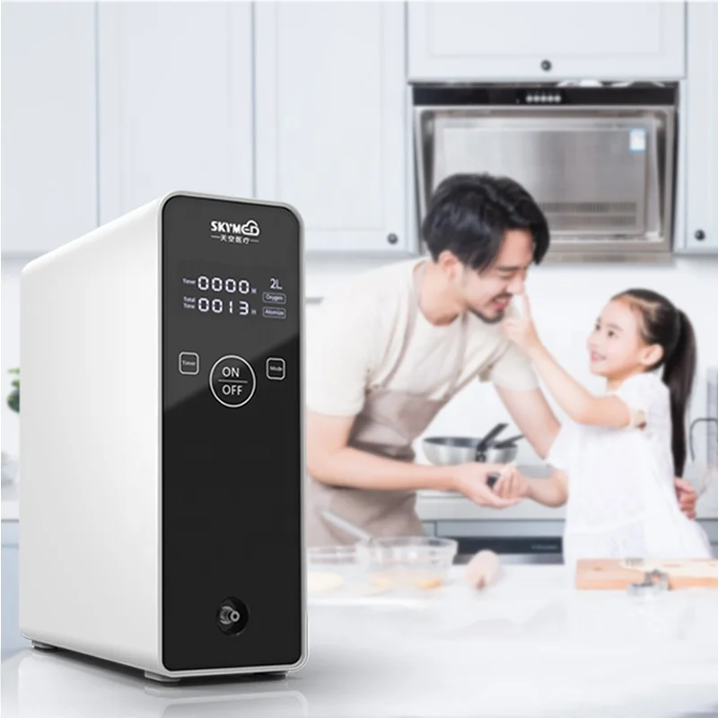  Домашний портативный кислородный концентратор 1-2L с большим потоком регулируемый низким уровнем шума