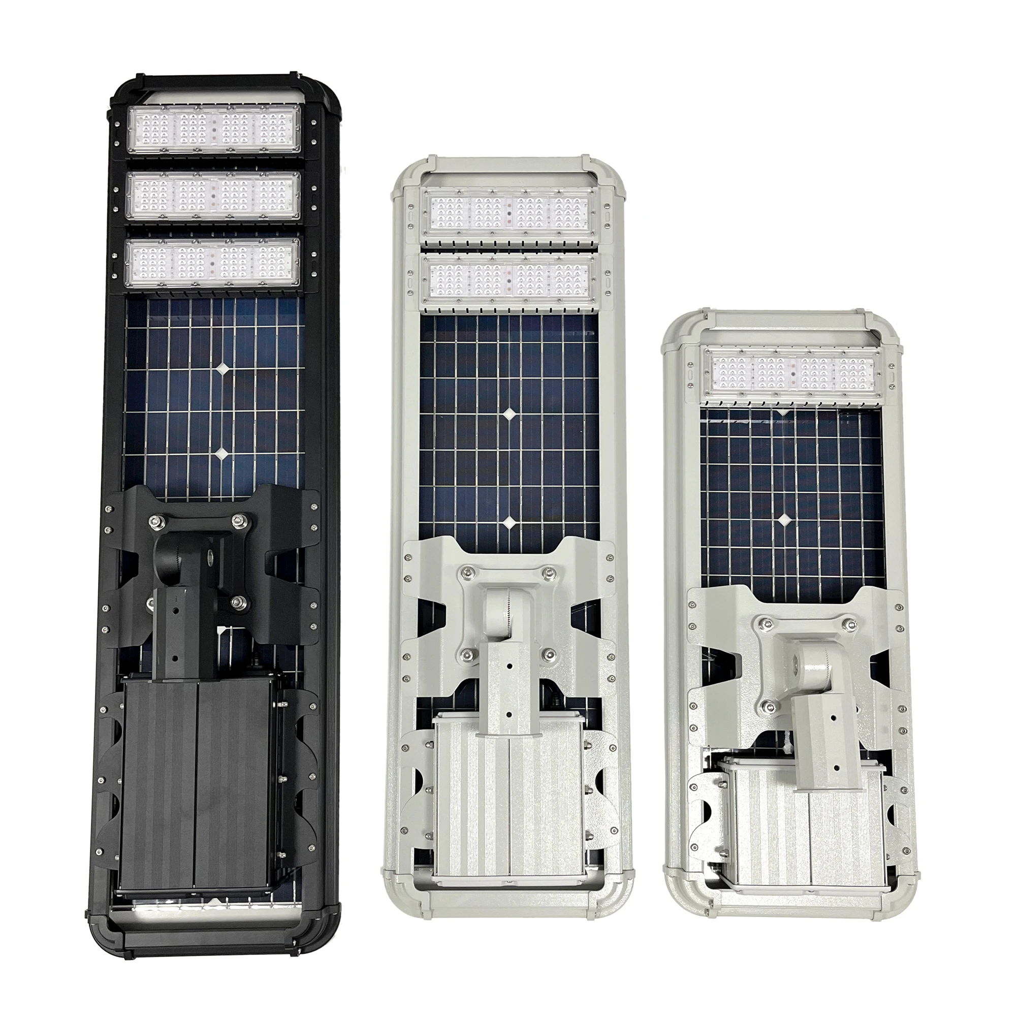 Outdoor Waterproof All In One Led Solar Street Light Aluminum Housing for Road