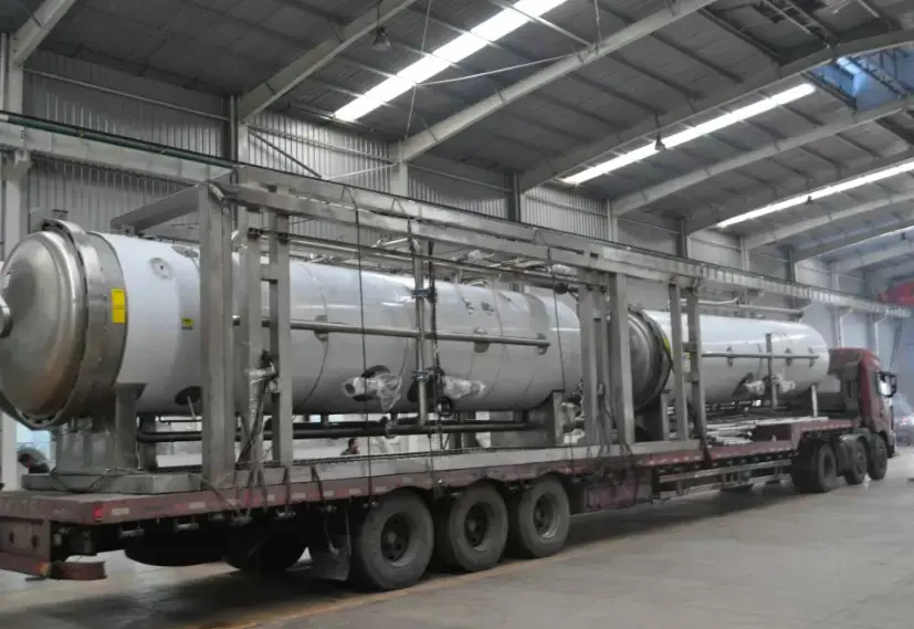 Steam heating stainless steel food grade canning retorts for can products