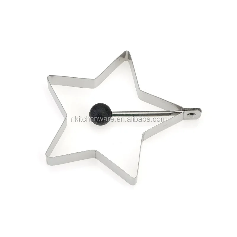 Direct factory best price star shape egg ring stainless steel pancake mold
