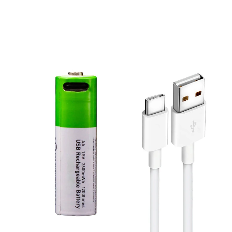 Micro USB Port Rechargeable AA AAA NiMH Battery 1.2V 1000mah batteries
