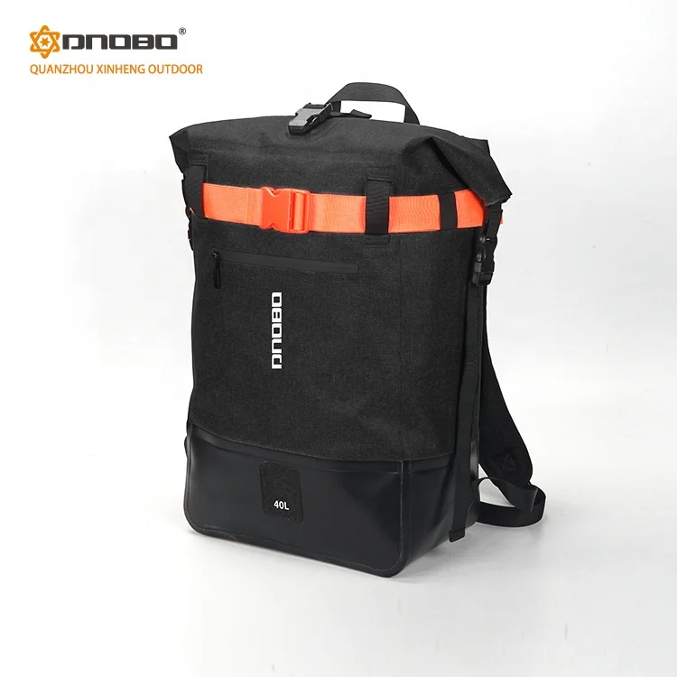 Wholesales Custom Outdoor Sports 40L Large Capacity Roll Top Basketball Backpack Outdoor Waterproof Backpack
