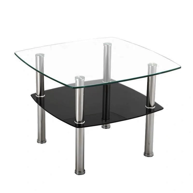 Hot seller 8mm 10mm round rectangle tempered table top glass