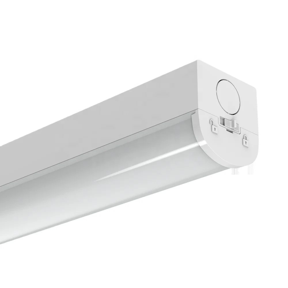 Linkable 2ft 4ft 8ft T8 tube ceiling led linear lighting fixture LED batten light for shop