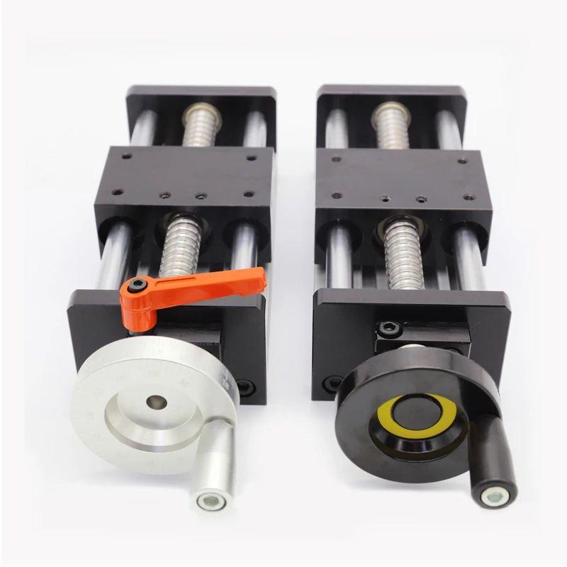 Heavy Duty Linear Slide 200mm Ball Screw Linear Guide Rail Electric High Load Module Lift