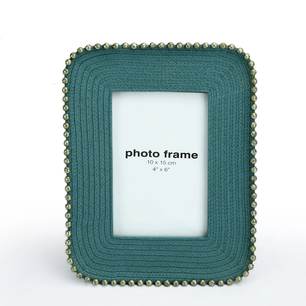 
Picture Square Memorial Ornament Personalised Stand Photo Frame Resin 