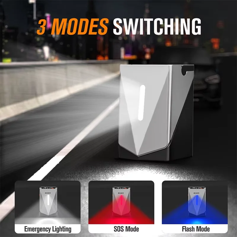 Wireless Tire Inflator Portable Compressor 12400mah  Emergency Starting Power Supply All-in-One Machine Suitable for 12v Trucks