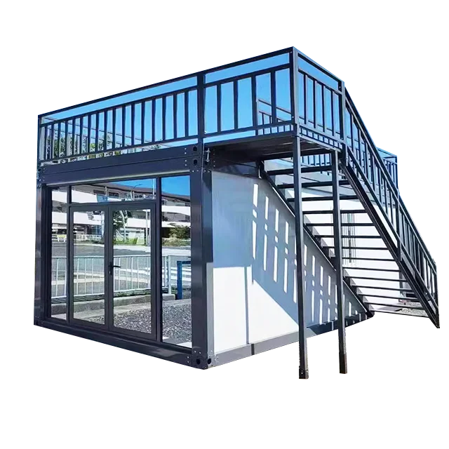 20ft 40ft low cost Detachable Prefabricated Flat Pack Container Home House with 2 bedrooms