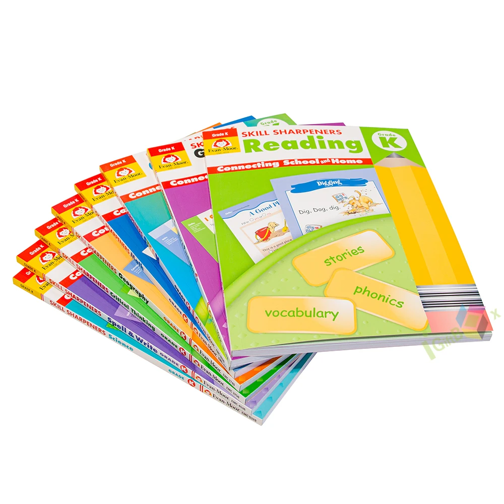 China Manufactures Custom Printing Children Book School Textbook Exercise Book For Education Printing Service