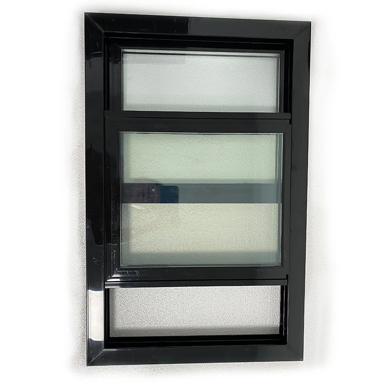 Top quality black frame glass door transparent curved glass door ice cream freezer sliding door