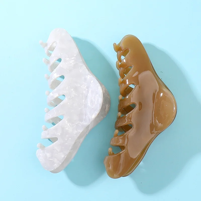 Midairy factory wholesale elegant acetate crab hair claw clips for girls ladies hair accessories 880022 110x45mm