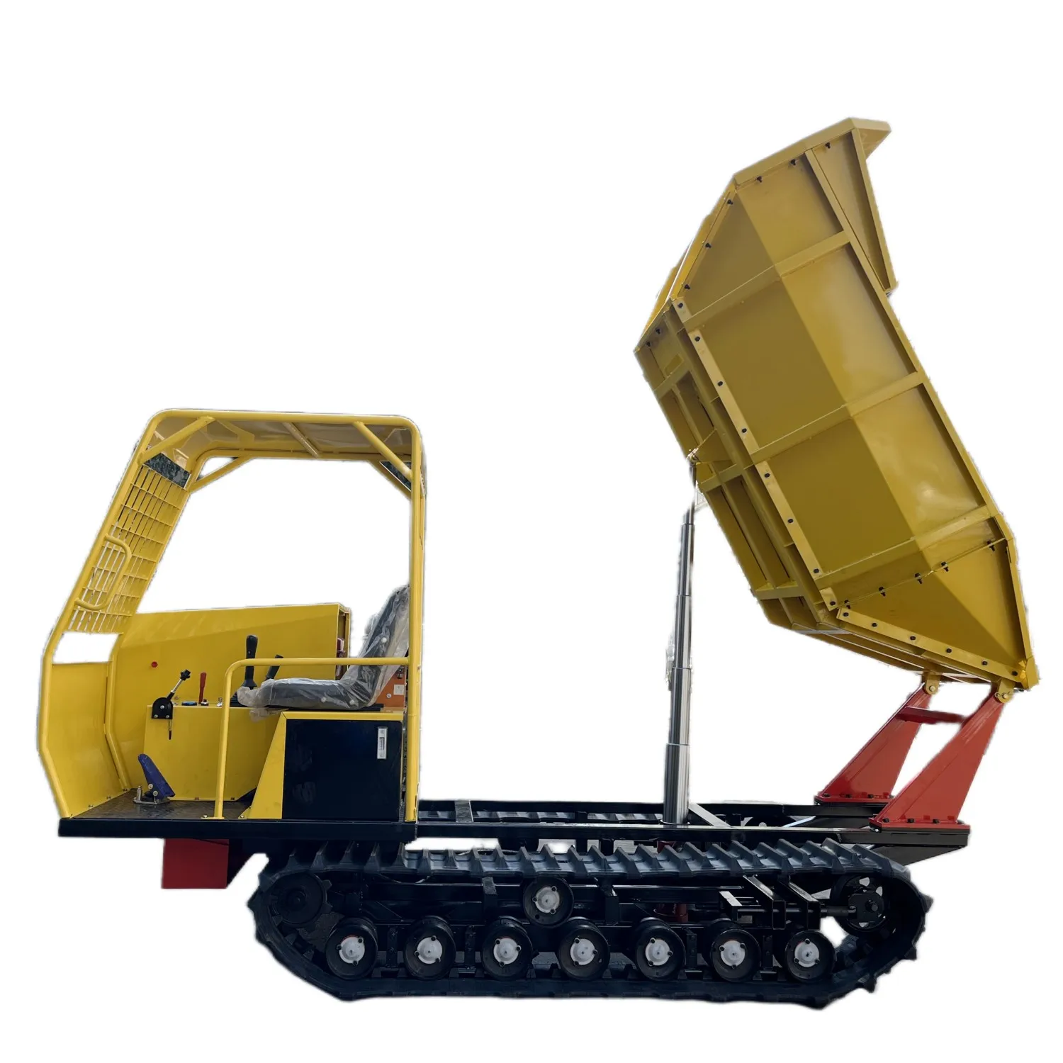 Engineering Rubber Track 3 Ton Transport Crawler Dumper truck Suitable for climbing rough road