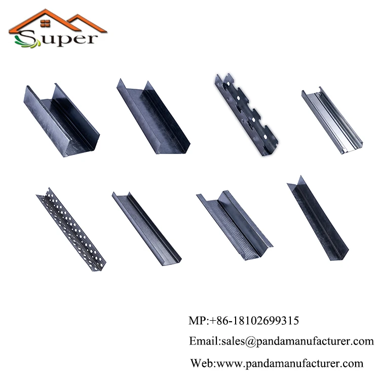 Metal Furring Strips Drywall Channel For Ceiling Sizes