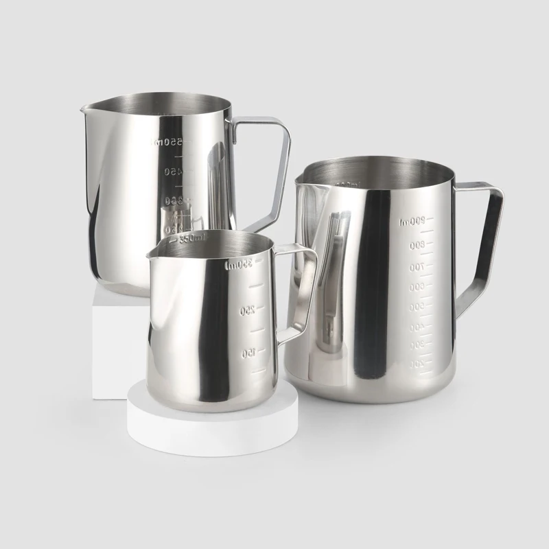 Stainless Steel Espresso Milk Coffee Jug Frothing Creamer Latte Art Pitcher Cup