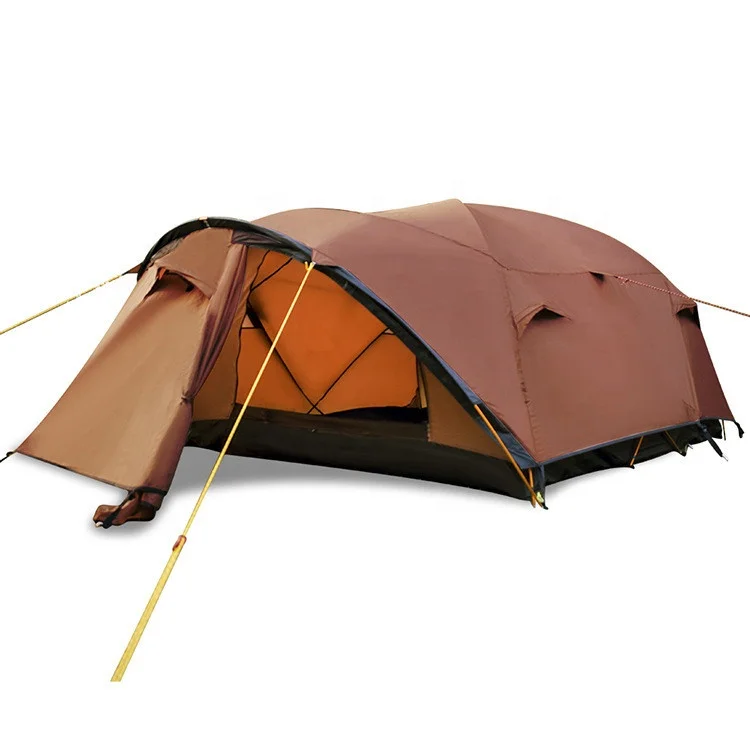 Double Layer Tent Hiking 6 Persons Ultra Light For Camping