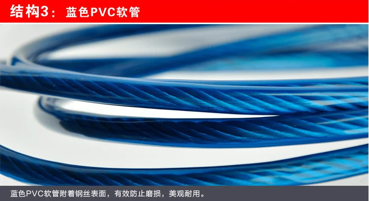 Car Emergency Towing Steel Wire Rope Tow Cable With Metal Hooks