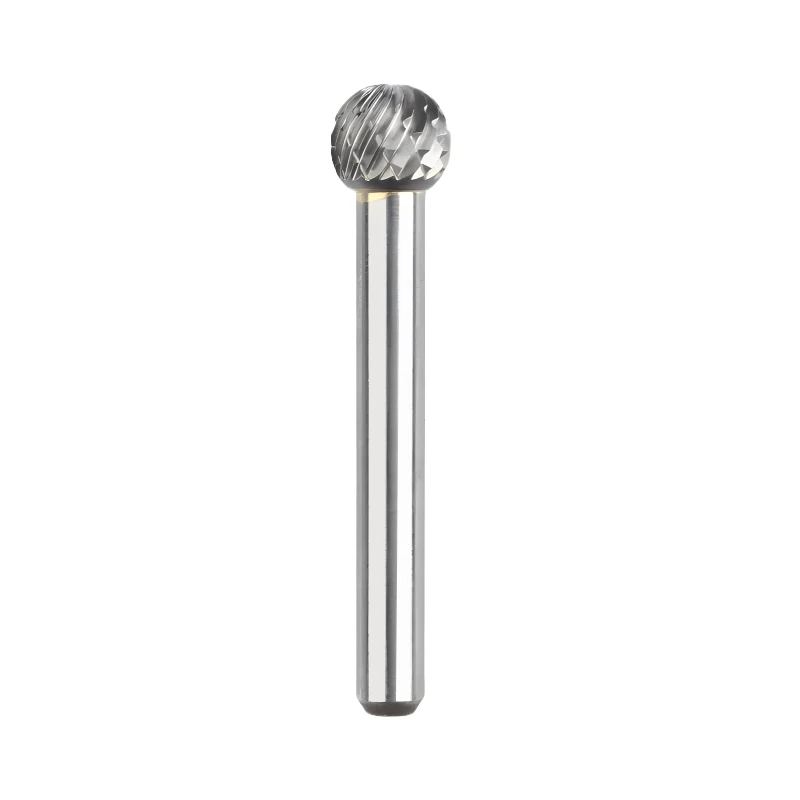 D-3 diamond steel rice cutting ball head tungsten carbide rotating burr