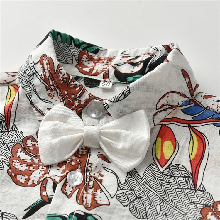 YBS55  Kid Baby Boy Summer Clothes T shirt Tops Denim Long Pants clothes for children