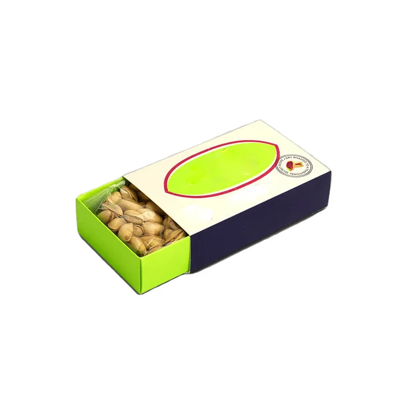 Mini Drawer Box for Nuts&kernels Christmas Cookie Chocolate Food Gifts Box for Kids Custom logo Paper Boxes