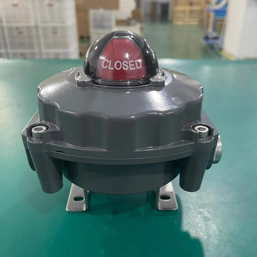 Pneumatic Butterfly Valve with solenoid valve positioner limit switch