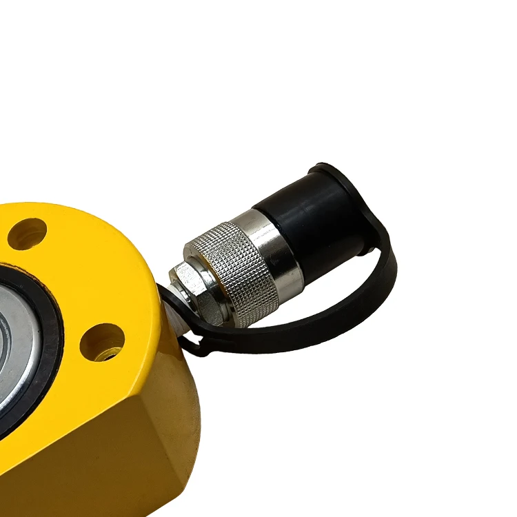 20t Ultra-Thin Floor Manual Hydraulic Lifting Jack with Stainless Steel  Flat Single Acting Design JackingCylinder DY-RSM-200