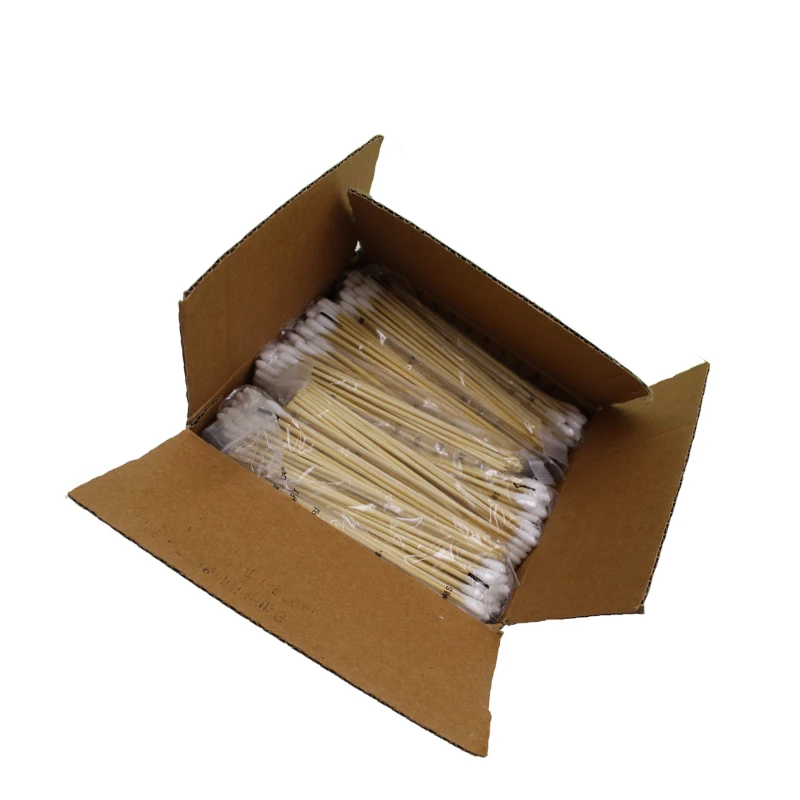 Medical 100 pcs  Cotton Tipped Applicator 6' Length Cotton Swabs