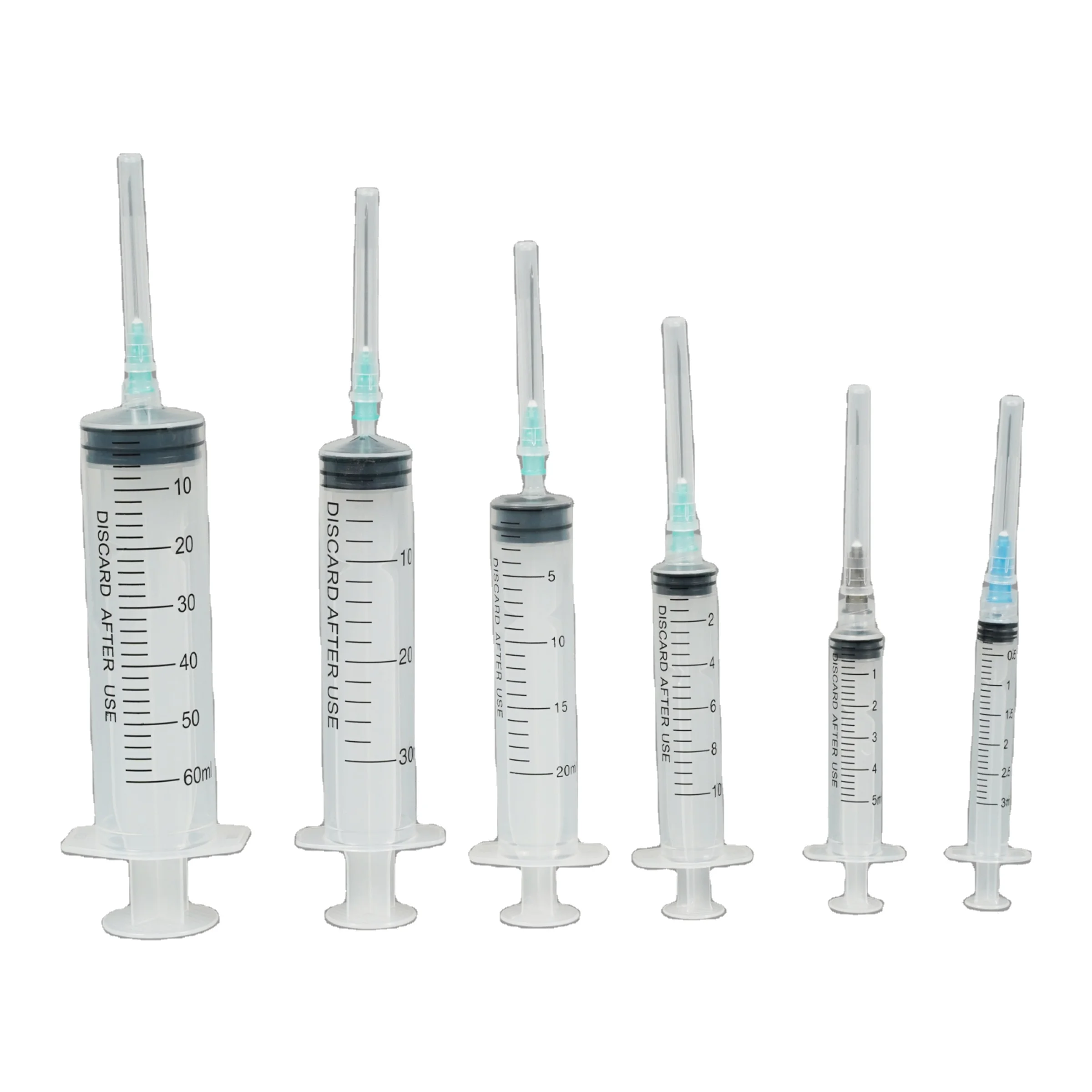 
Manufactory Plastic Disposable Syringe 1ml,2ml,2.5m3ml,5ml Luer Lock or Luer Slip With CE Fast Delivery INTRAG Injection Syringe 