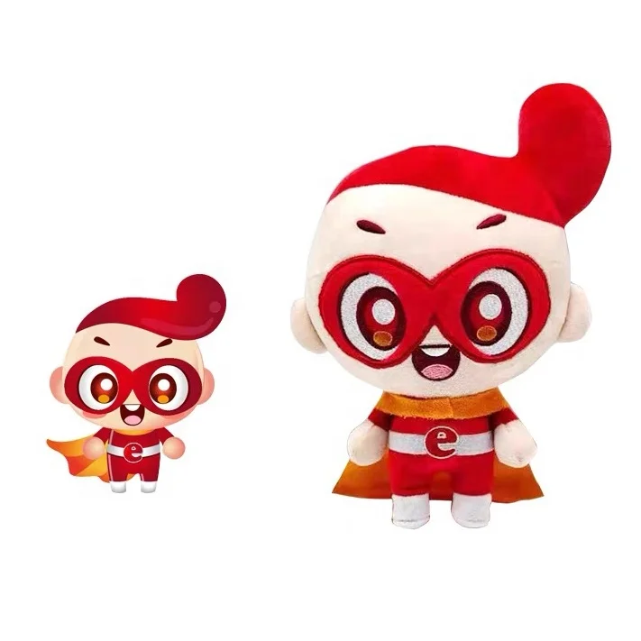 Plush toy manufacturer custom kids your own design stuffed animal plush toy doll from drawing cotton doll maker