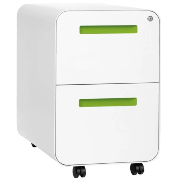 2 drawers movable cabinet two drawer filing cabinet office furniture steel document mobile drawer mobile file cabinet