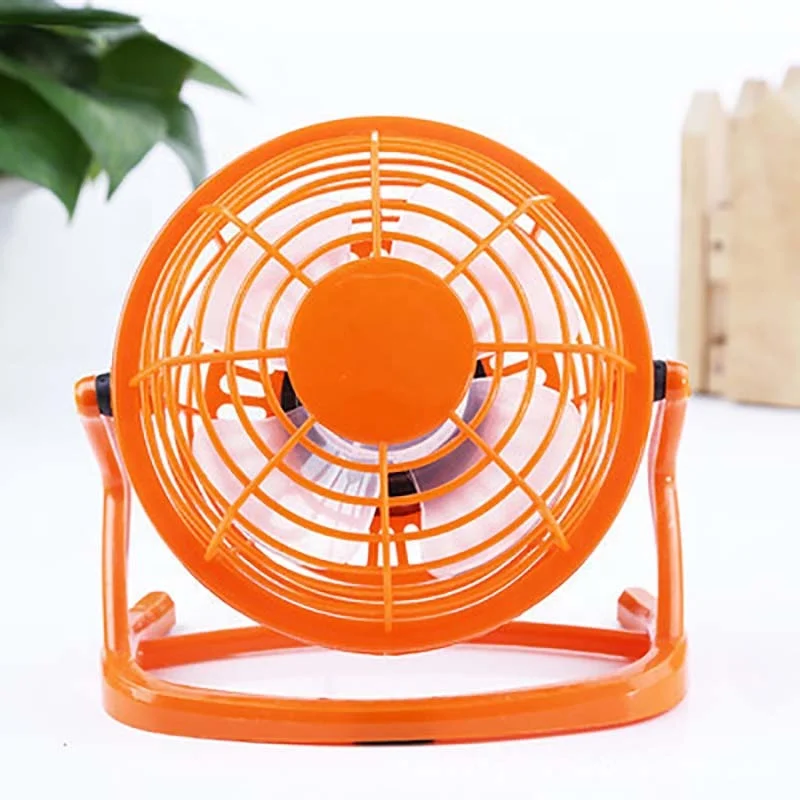 Hot sale Portable DC 5V Small Desk desktop Cooler Cooling Fan USB Mini Fan Operation Super Mute Silent for PC/Laptop/Notebook